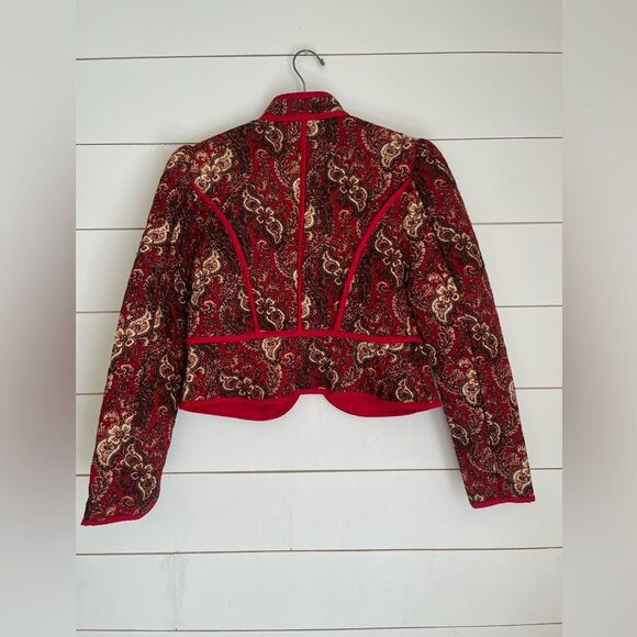 NWOT free people zoey jacket red - Picture 8 of 8